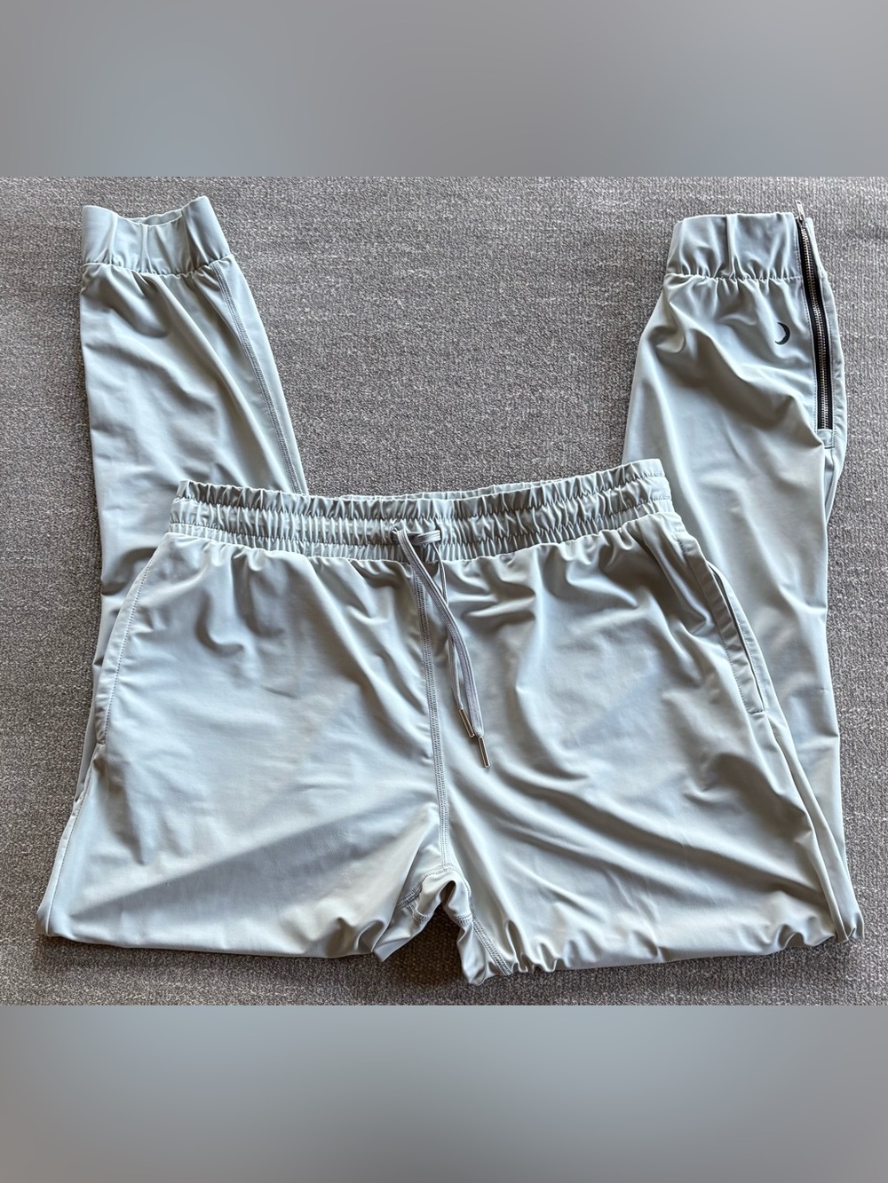 ZYIA Active Zip Ankle Lightweight Joggers Running Workout Pants Lk New! Sz Small